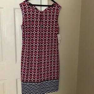 Liz Claiborne sleeveless dress (L). New ($60)